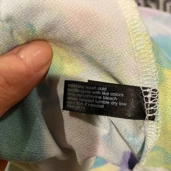 The Limited Strapless Maxi Dress Watercolor Floral - Picture 7 of 8